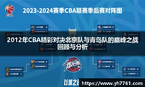 2012年CBA精彩对决北京队与青岛队的巅峰之战回顾与分析