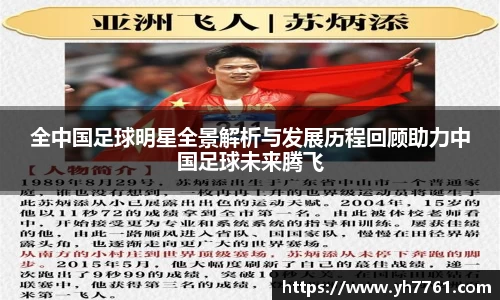 全中国足球明星全景解析与发展历程回顾助力中国足球未来腾飞